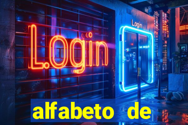 alfabeto de caligrafia bonita